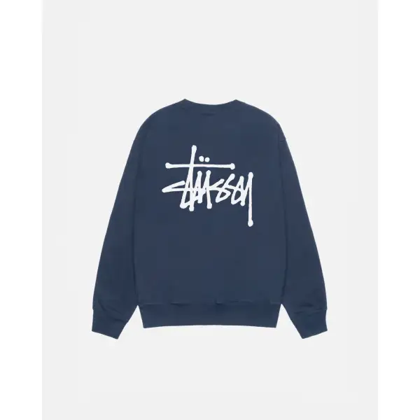  Stussy Basic Crew Sweatshirt CK082601