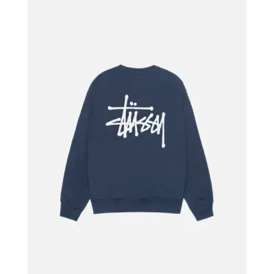  Stussy Basic Crew Sweatshirt CK082601 01