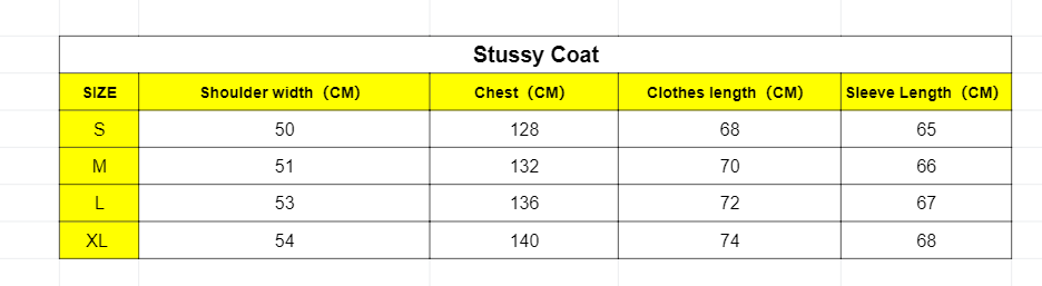  Stussy Coat XB409 #p155