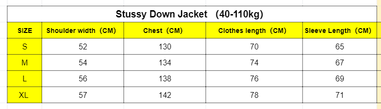  Stussy Down Jacket XB452#p416