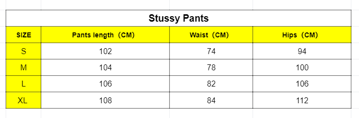  Stussy Pants XB404#p81