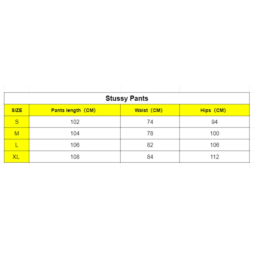  Stussy Pants XB404#p81