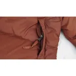  The North Face 1996 Splicing White And Mocha Brown