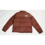  The North Face 1996 Splicing White And Mocha Brown