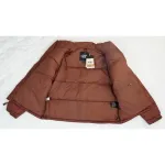  The North Face 1996 Splicing White And Mocha Brown