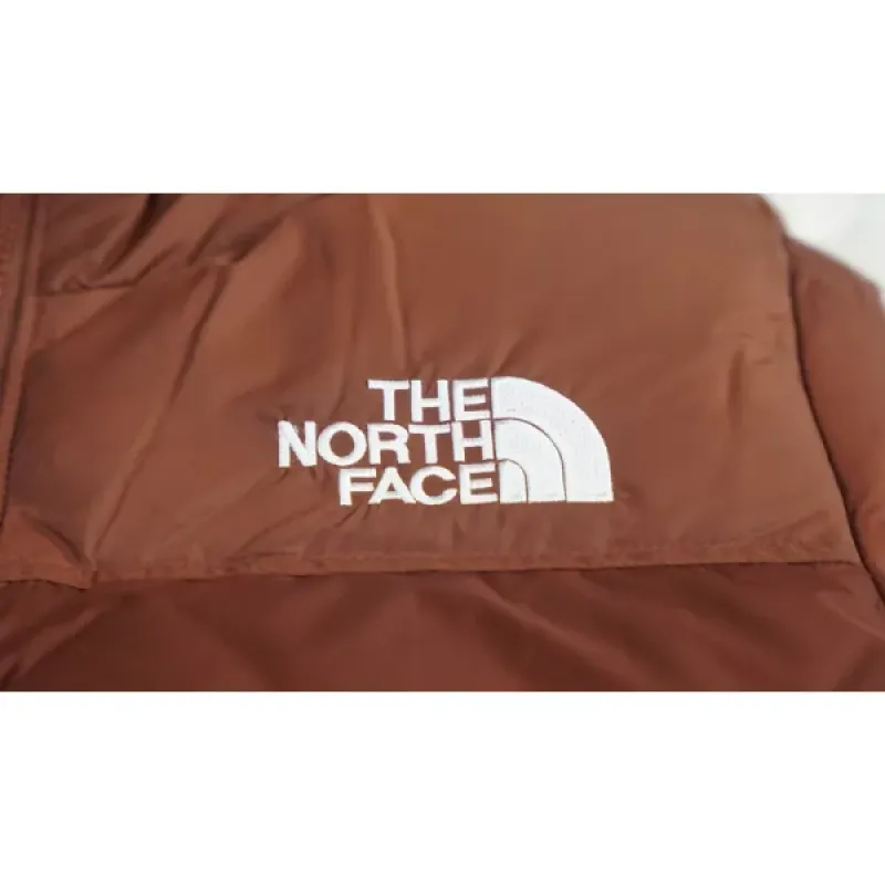  The North Face 1996 Splicing White And Mocha Brown