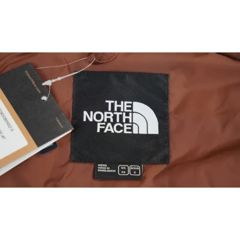  The North Face 1996 Splicing White And Mocha Brown