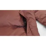  The North Face 1996 Splicing White And Red Brown
