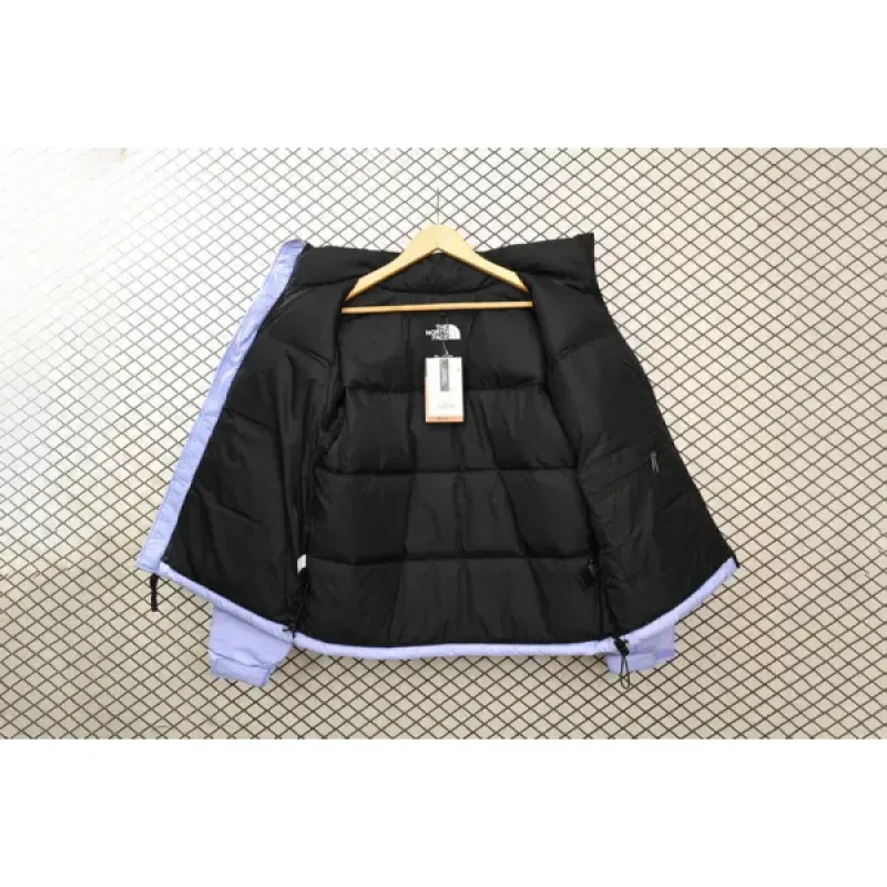  The North Face 1996 Splicing White And Taro Purple