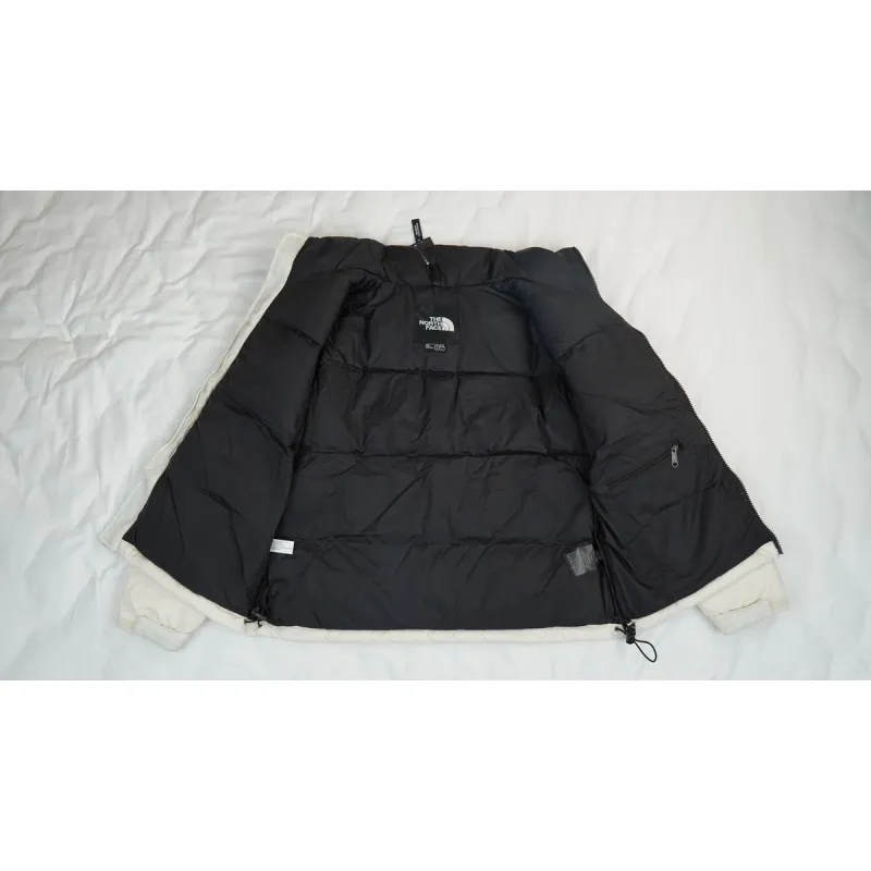  The North Face Black and Blackish White Down Jacket