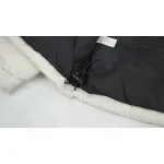  The North Face Black and Blackish White Down Jacket