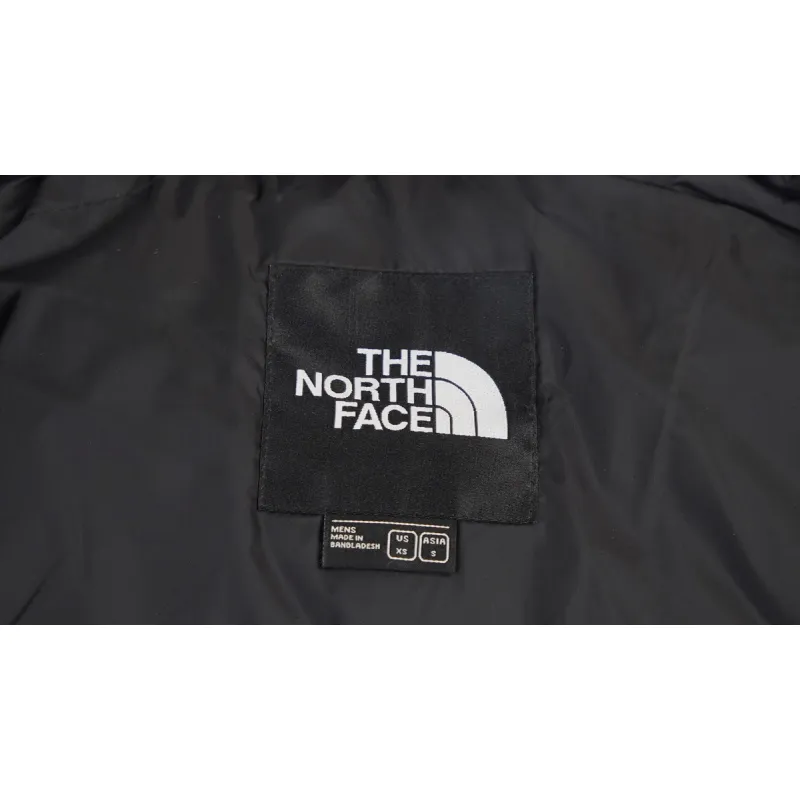  The North Face Black and Blackish White Down Jacket