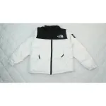  The North Face Black and Blackish White Down Jacket