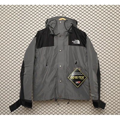  The North Face Black and Graphite Jackets 01