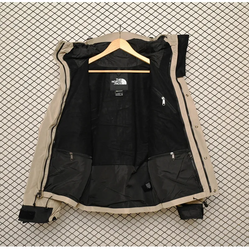  The North Face Black and Light Khaki Jackets