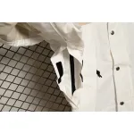  The North Face Black and Milk White Color Matching Jackets