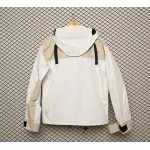  The North Face Black and Milk White Color Matching Jackets
