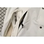  The North Face Black and Milk White Color Matching Jackets