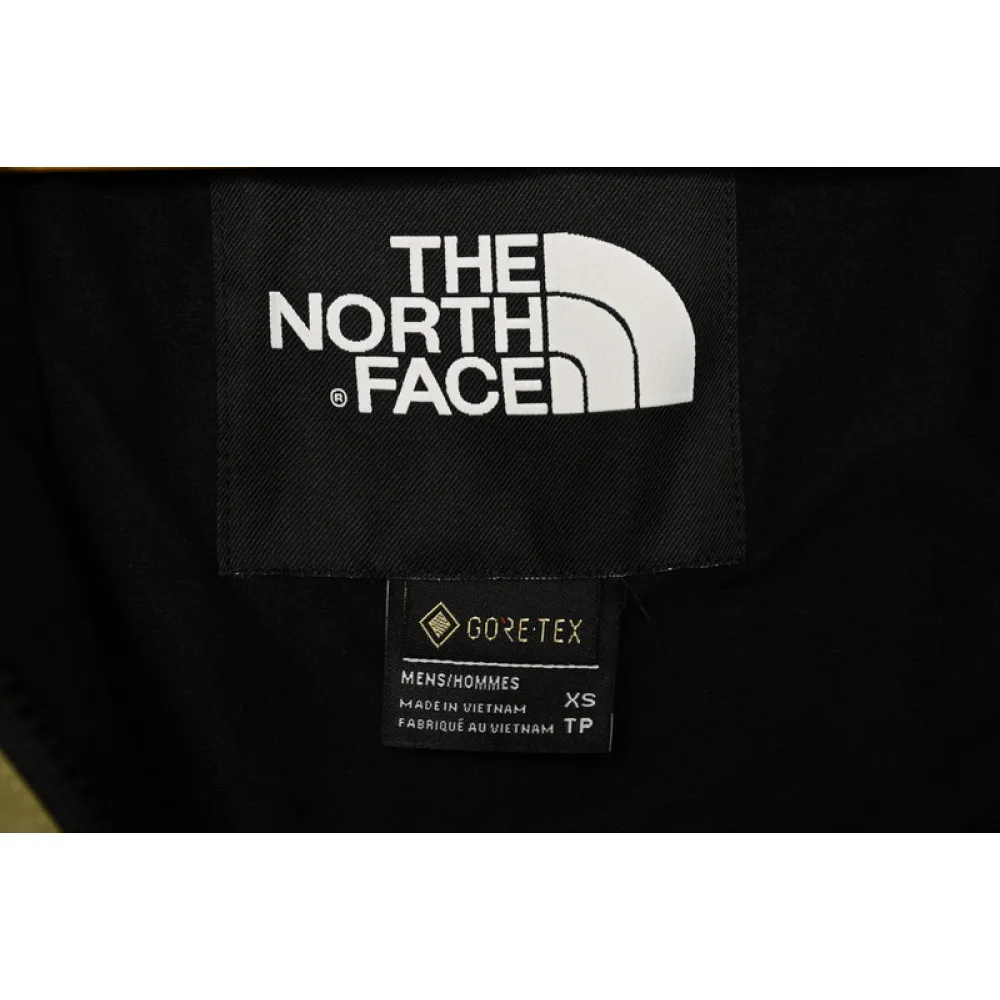  The North Face Black and Mustard Green Jackets