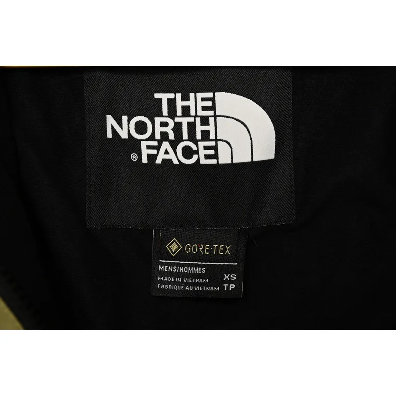  The North Face Black and Mustard Green Jackets