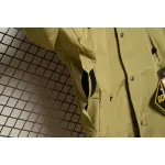 The North Face Black and Mustard Green Jackets