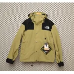  The North Face Black and Mustard Green Jackets