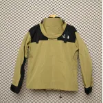  The North Face Black and Mustard Green Jackets