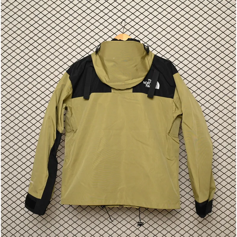  The North Face Black and Mustard Green Jackets