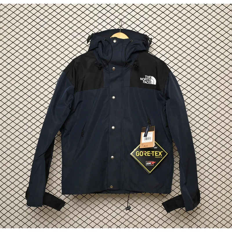  The North Face Black and Navy Blue Jackets