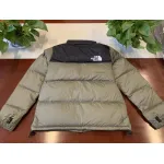  The North Face Mosaic Green Down Jacket