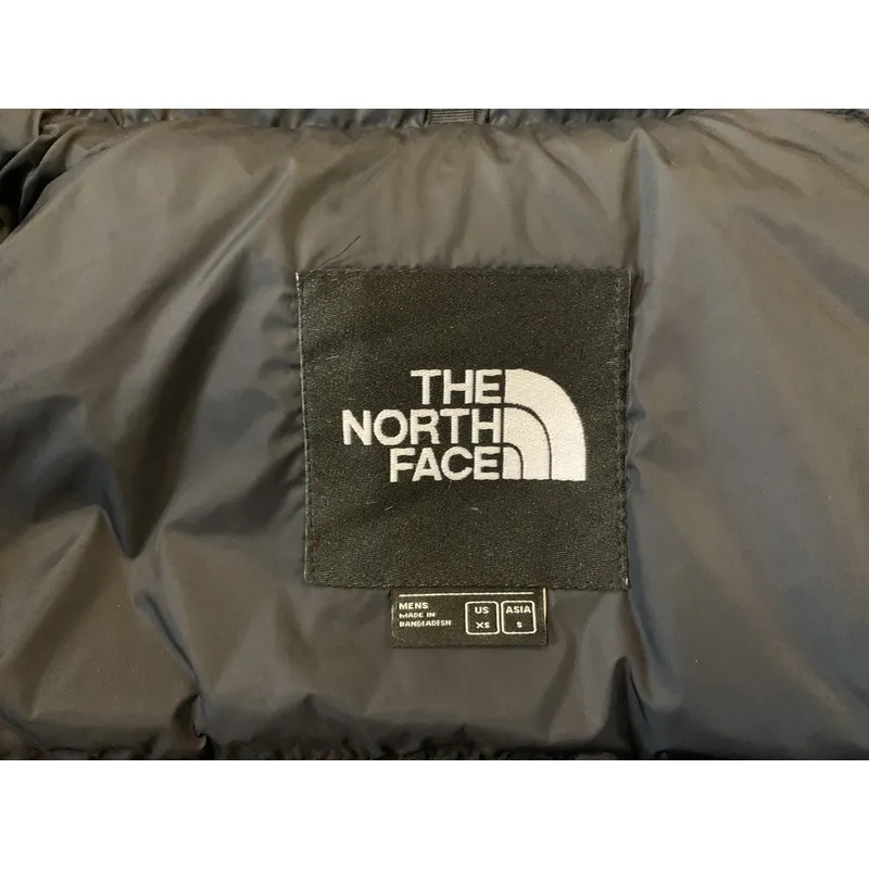  The North Face Mosaic Green Down Jacket