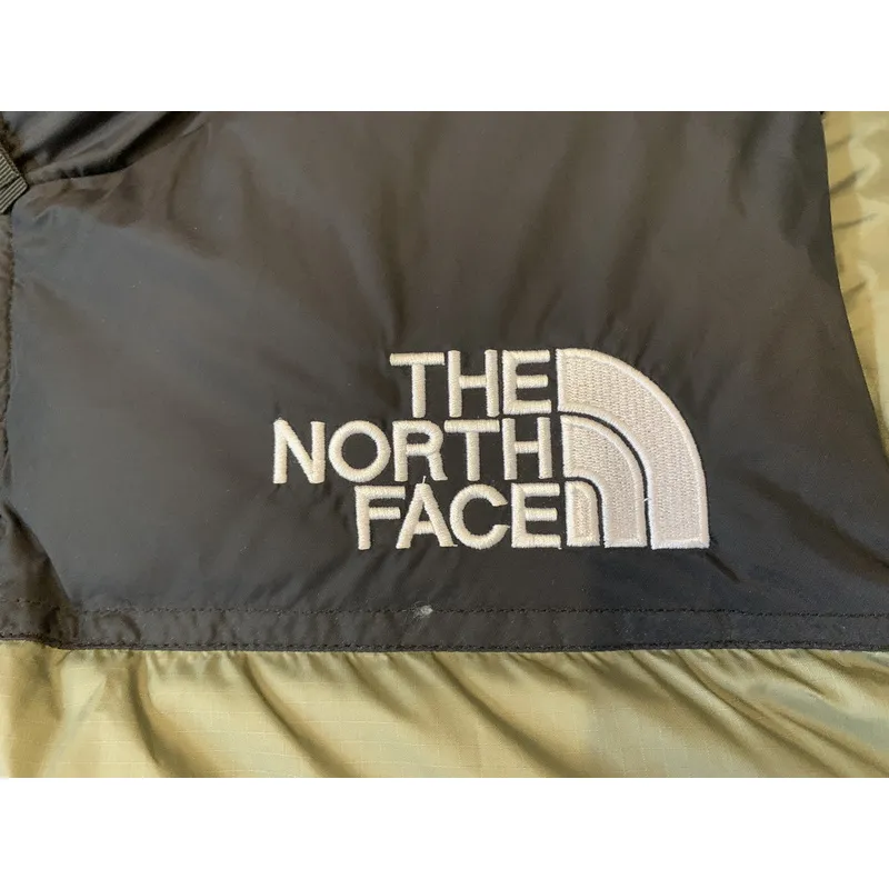 The North Face Mosaic Green Down Jacket