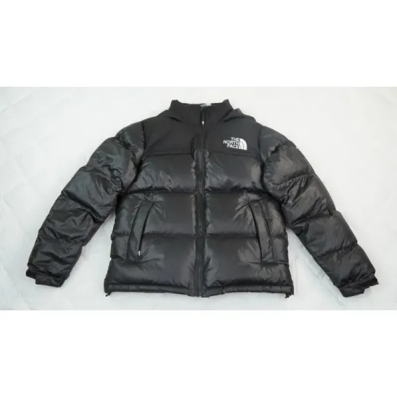  The North Face Splicing Black Down Jacket