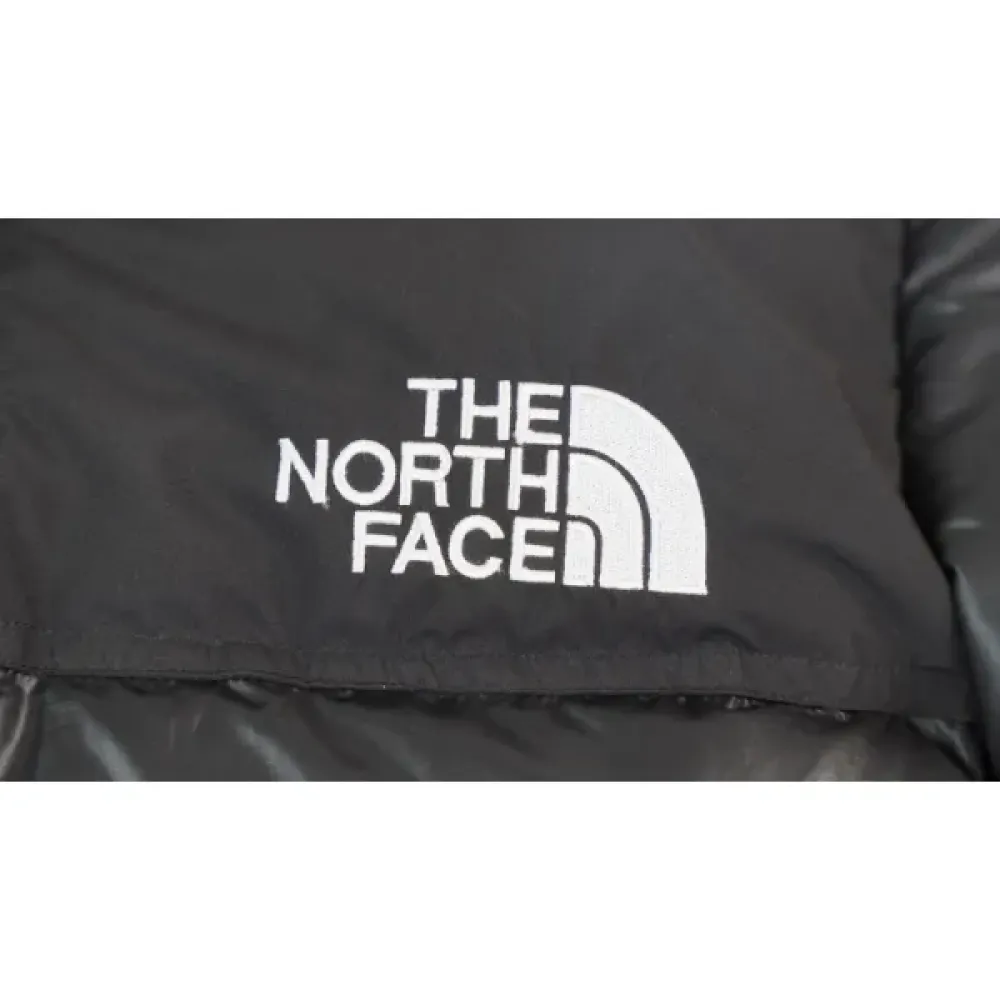  The North Face Splicing Black Down Jacket