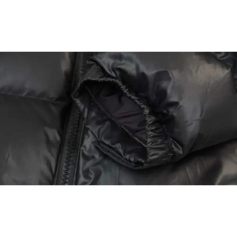  The North Face Splicing Black Down Jacket