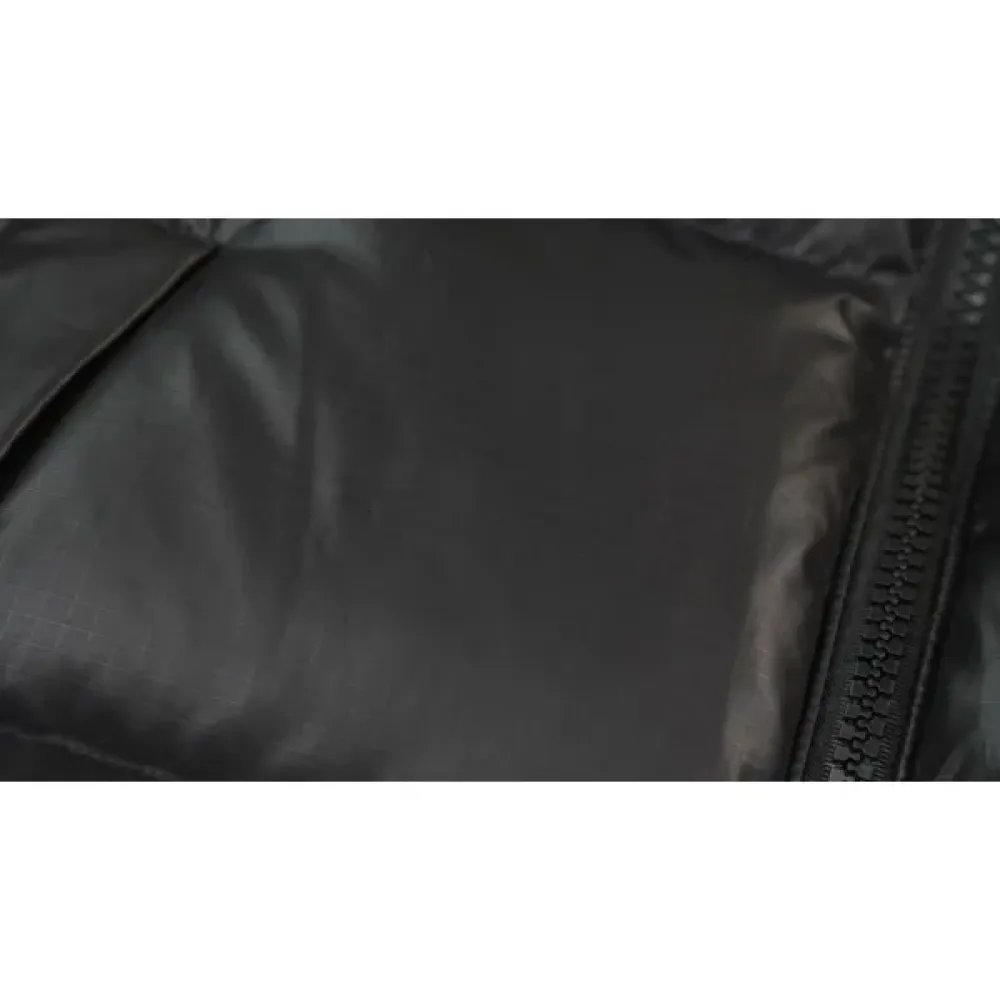  The North Face Splicing Black Down Jacket