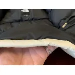 The North Face Splicing White And Black Down Jacket