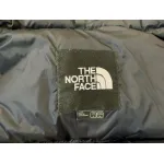 The North Face Splicing White And Black Down Jacket