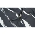  The North Face Splicing White And Black Zebra