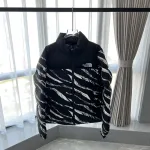  The North Face Splicing White And Black Zebra