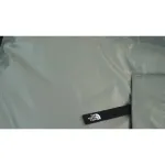  The North Face Splicing White And Grey Down Jacket