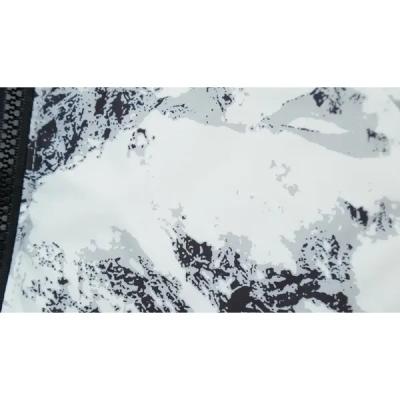  The North Face Splicing White And Snow Mountain