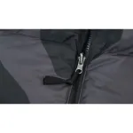  The North Face Splicing White And XX black Down Jacket