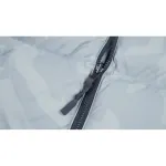  The North Face Splicing White And XX Gray Down Jacket