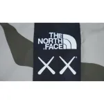  The North Face Splicing White And XX Gray Down Jacket