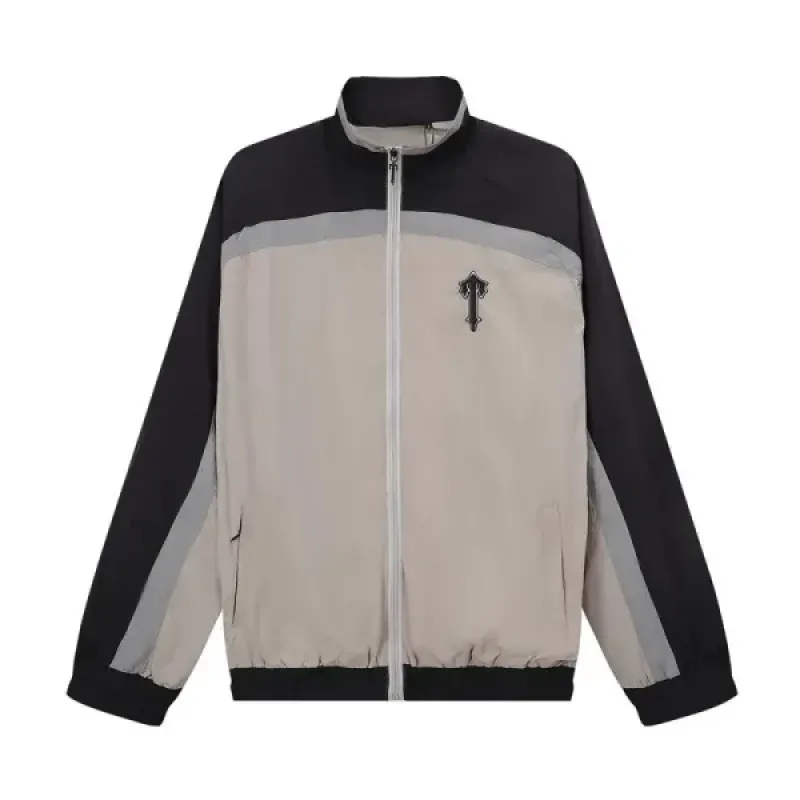  Trapstar splicing suit embroidered LOGO sports and leisure