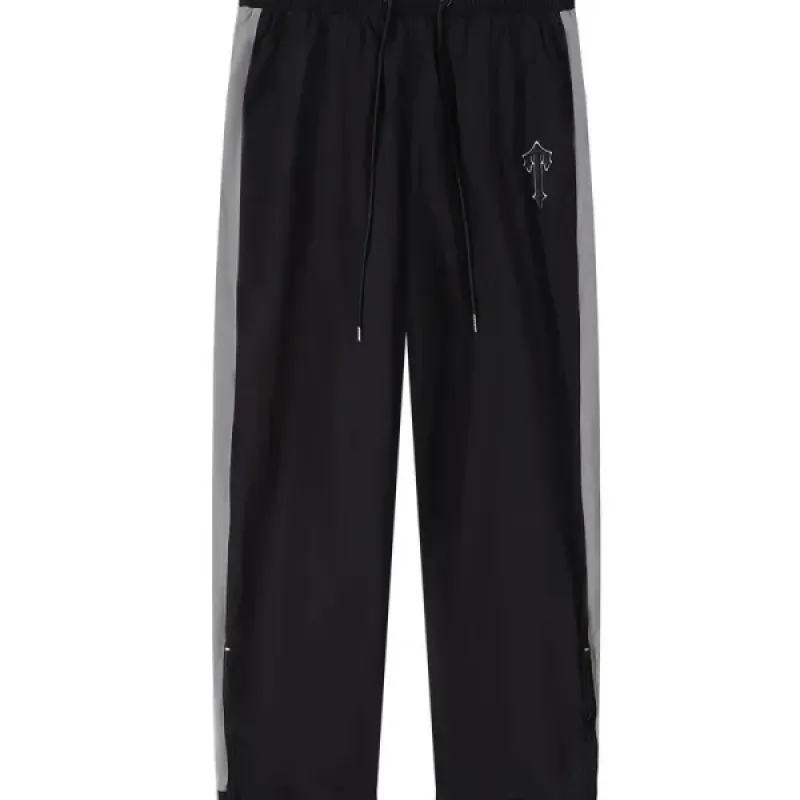  Trapstar splicing suit embroidered LOGO sports and leisure