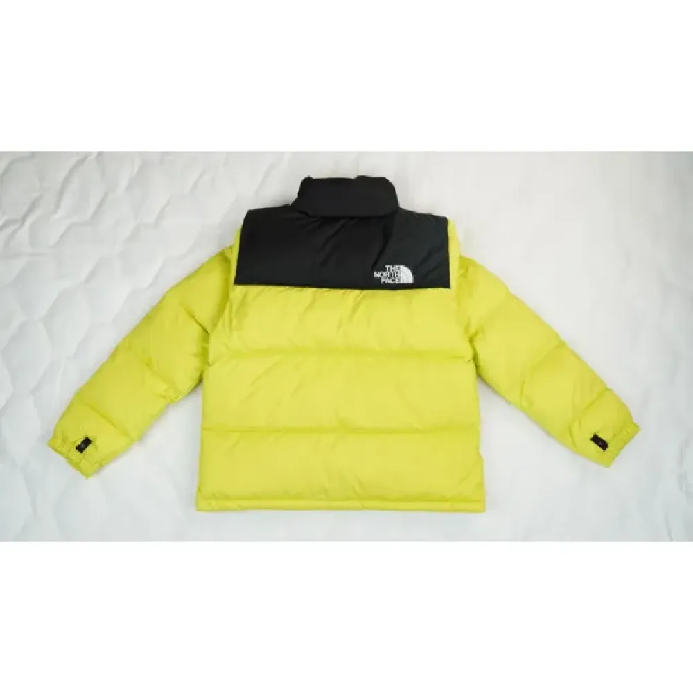 The North Face 1996 Splicing White And Red Apple Green