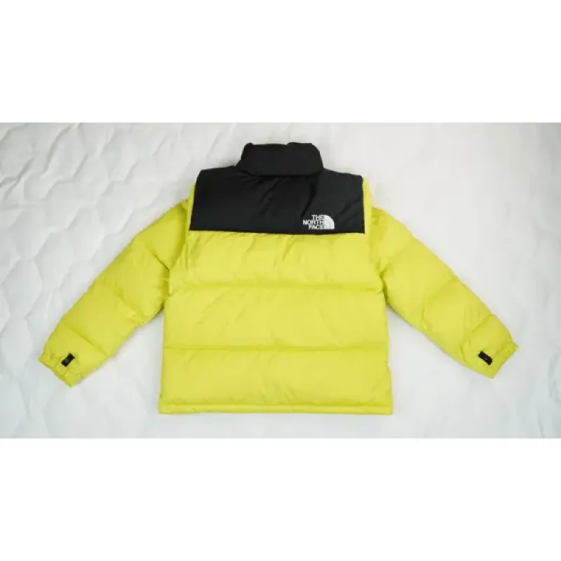 The North Face 1996 Splicing White And Red Apple Green