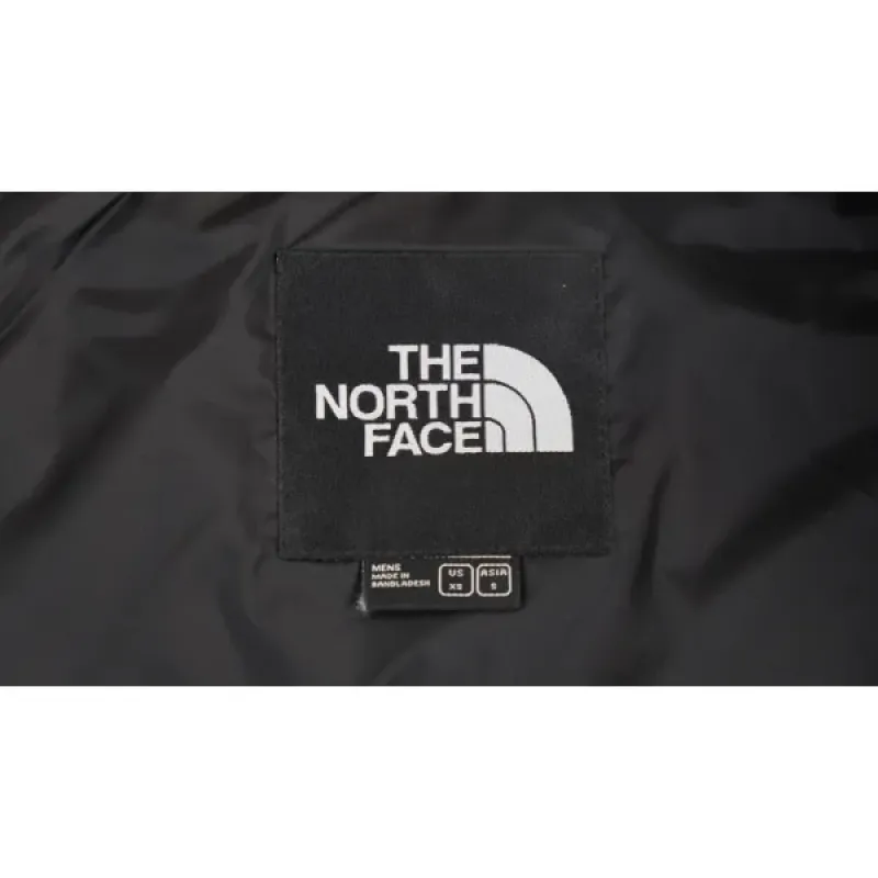 The North Face 1996 Splicing White And Red Apple Green